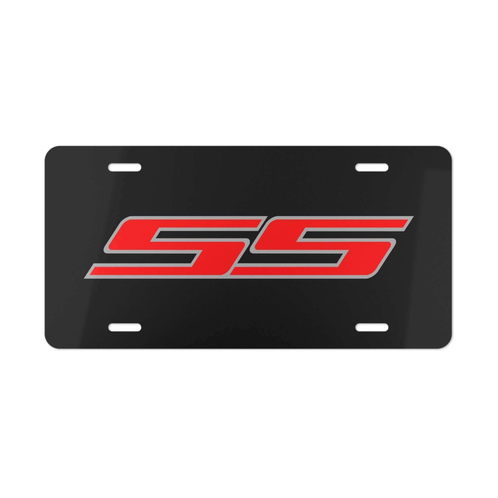 Chevrolet Chevy SS Car Front License Plate Tag Vanity Style Auto Metal Aluminum