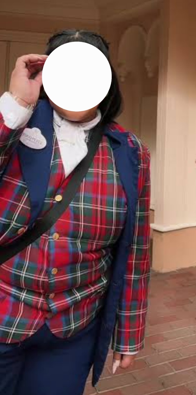 DISNEYLAND VIP TOUR GUIDE RARE CAST MEMBER UNIFORM BLAZER JACKET