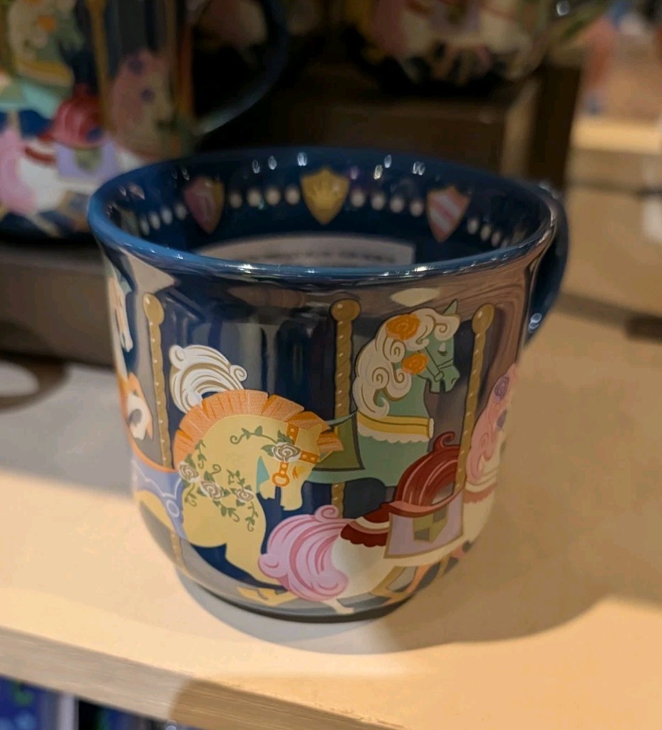NEW⭐Disney Parks 2026 Prince Charming Regal Carrousel Ceramic Coffee Mug 