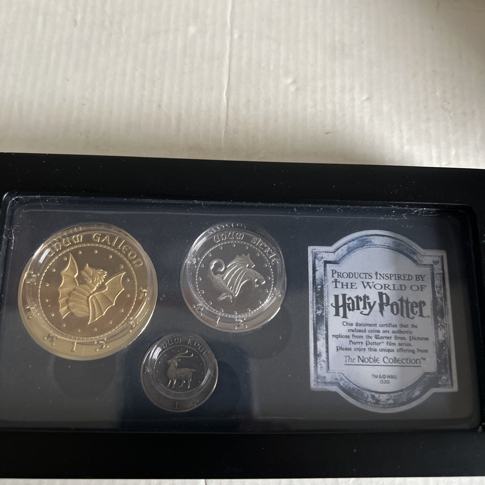 The Noble Collection: The World of Harry Potter Gringotts Coin Set 