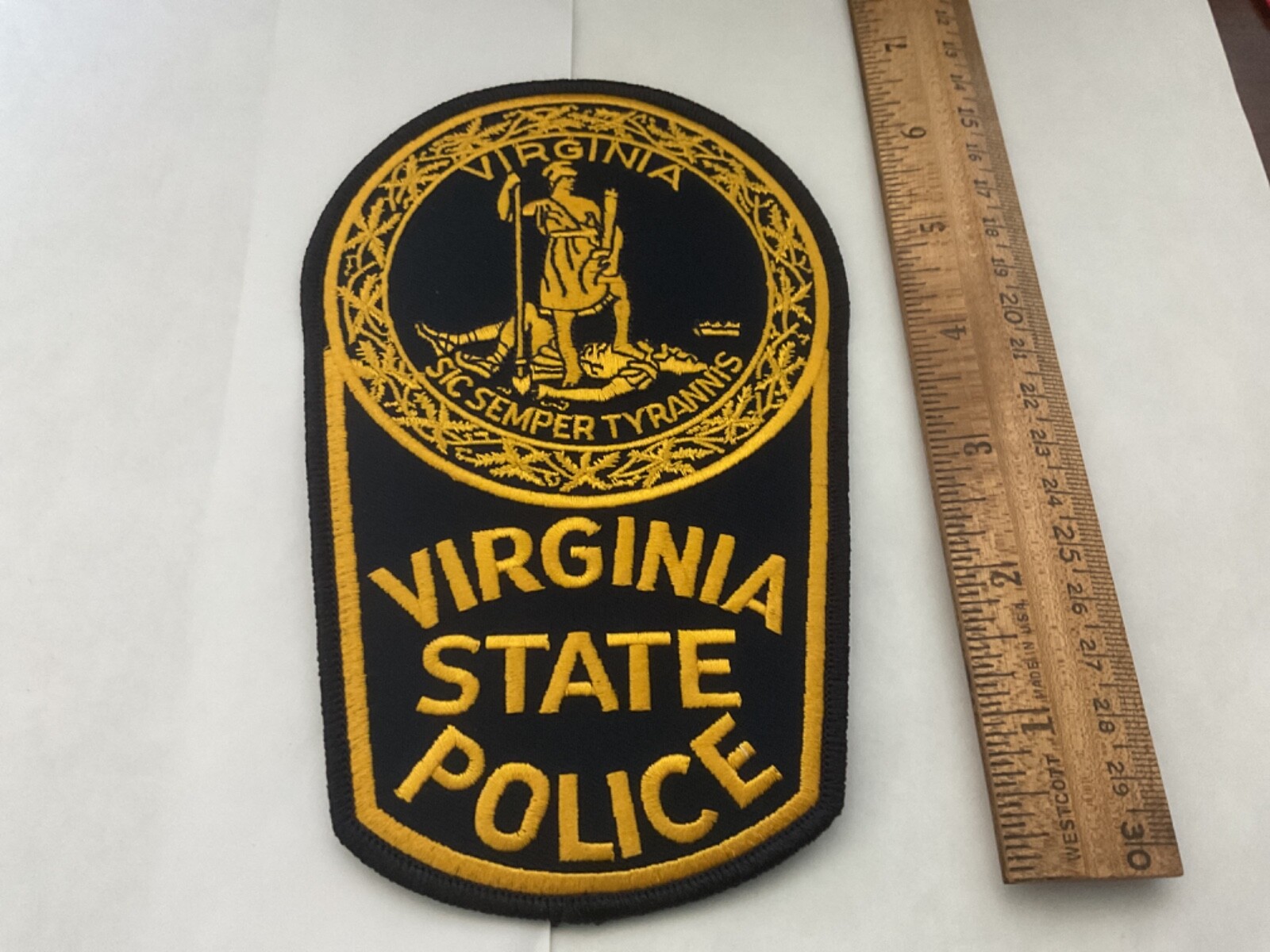 Virginia State Police collectable Patch full size and new
