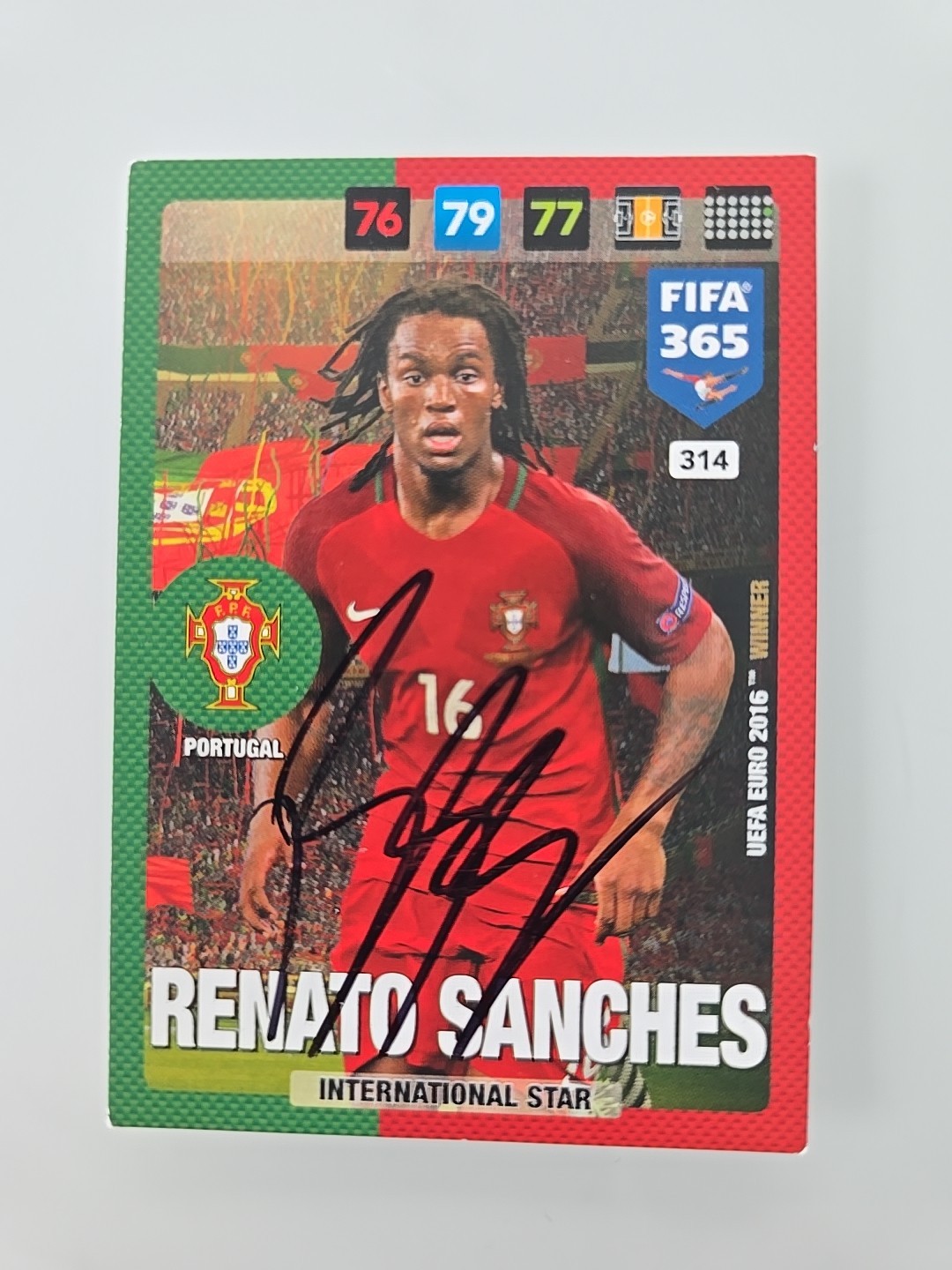 RENATO SANCHES Autograph Autographed Original Trading Card