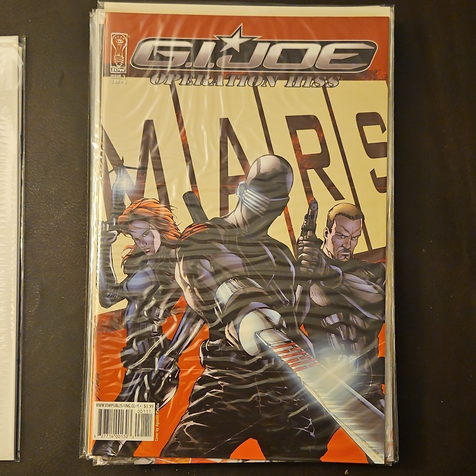 G.I. Joe Operation Hiss Comic Book Lot Issues #1-4 IDW Snake Eyes & More