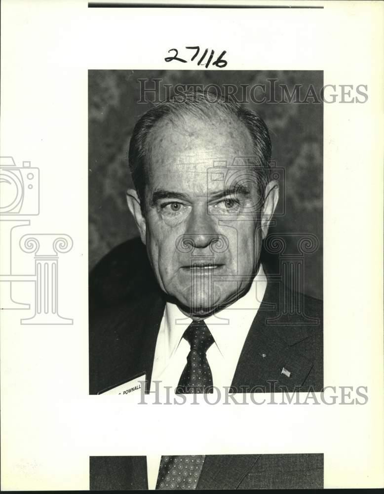 1986 Press Photo Thomas G. Pownall, Martin Marietta Chairman - noc43382