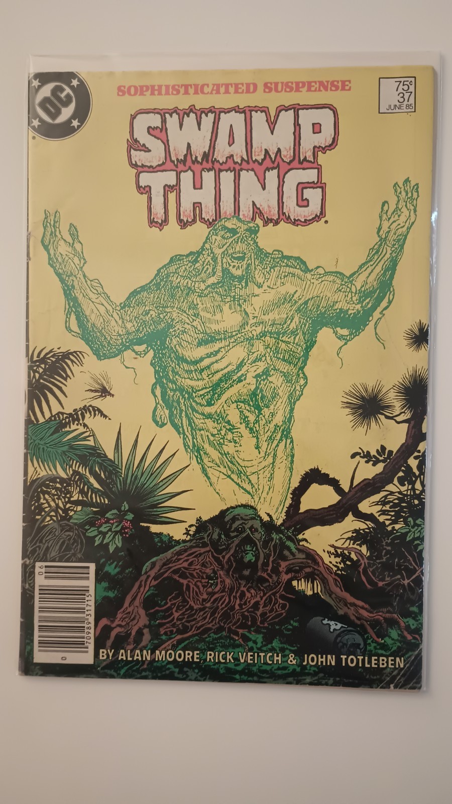 The Saga of Swamp Thing #37 (DC Comics 1985) 1st App. Of John Constantine *PICS*