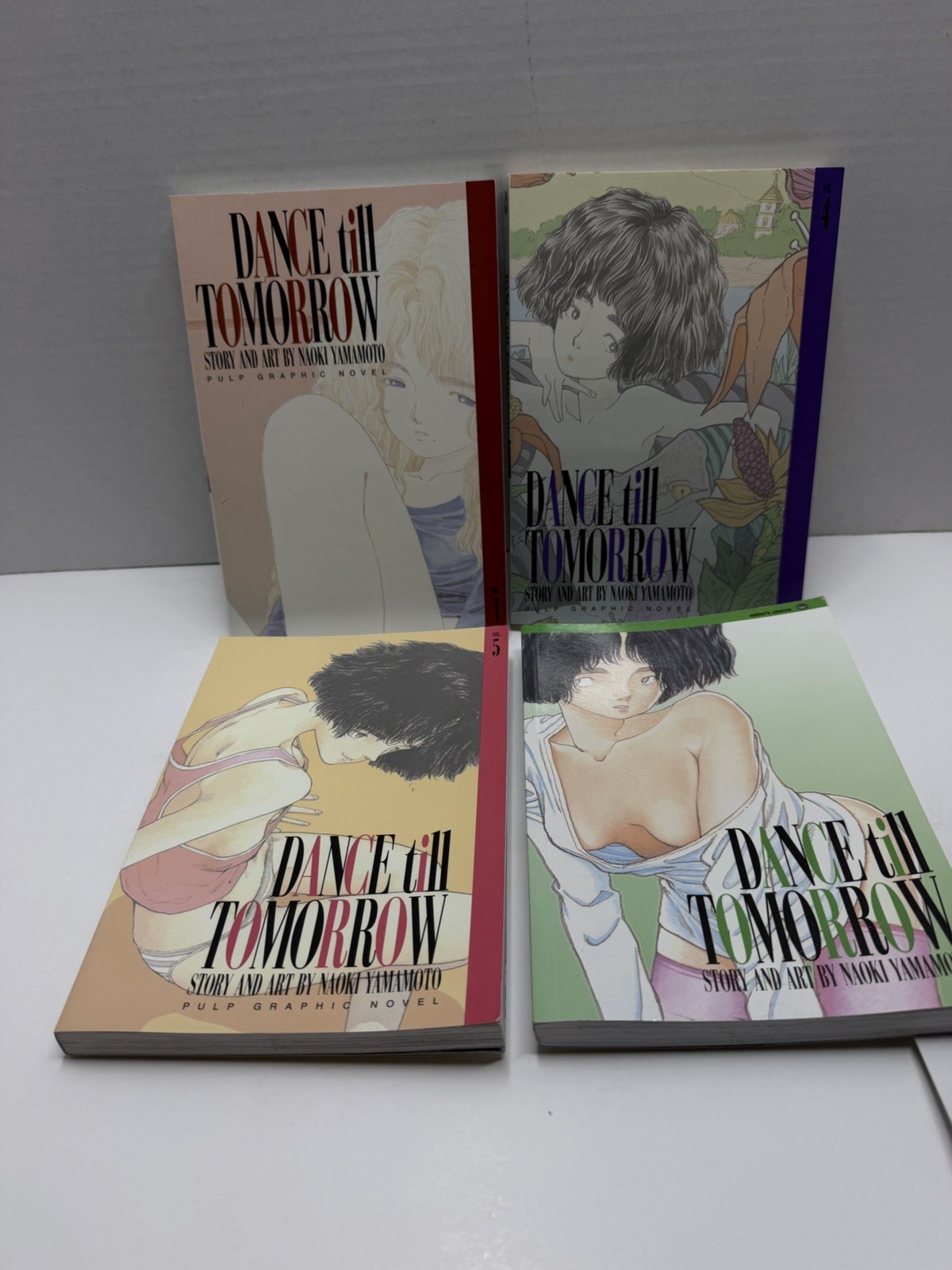 Dance Till Tomorrow Manga Graphic Novel Vol 1,4,5, 6 by Naoki Yamamoto PULP OOP