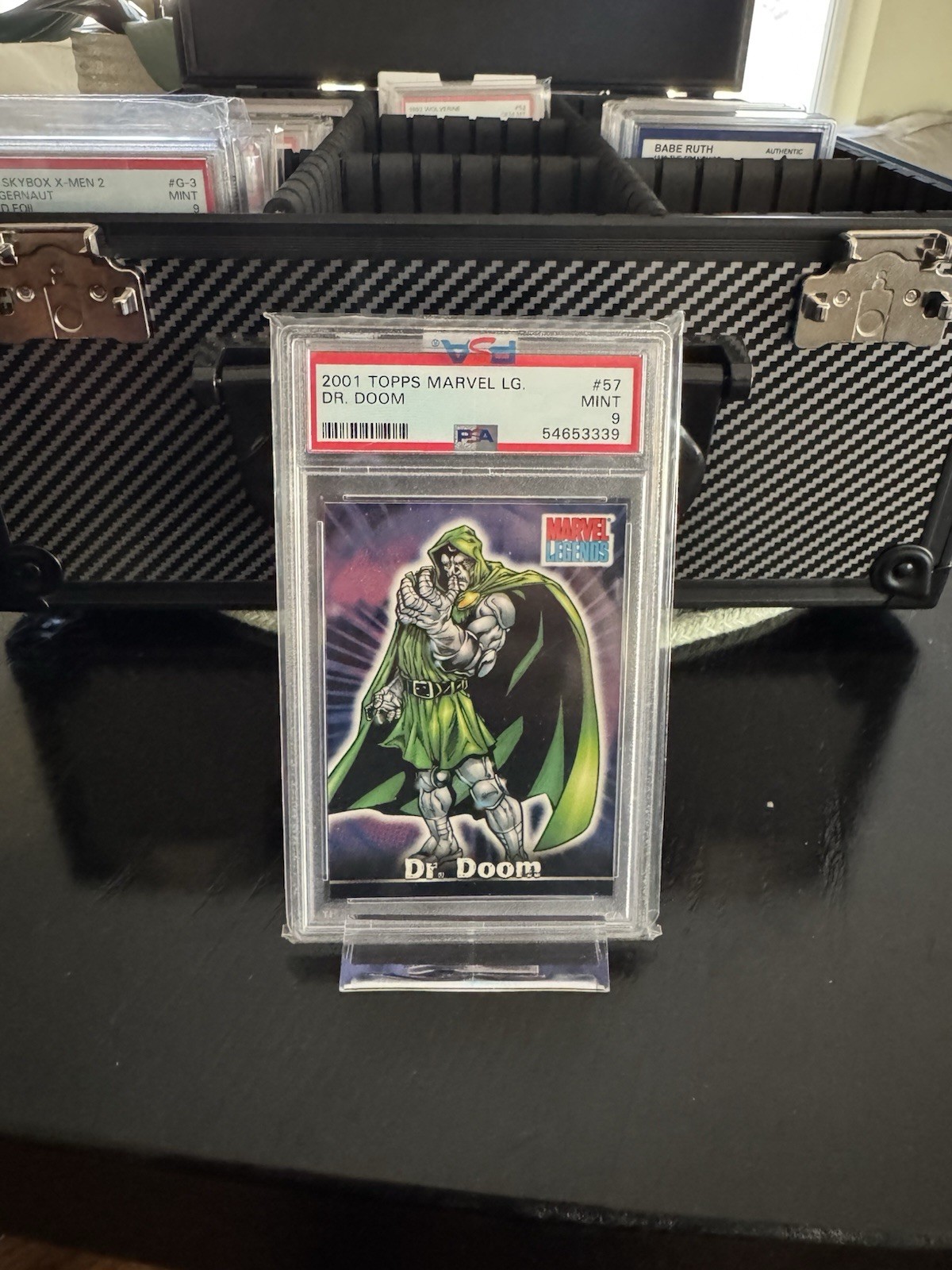 Topps 2001 Marvel Legends Doctor Doom #57 Graded Non-Sport Trading Card