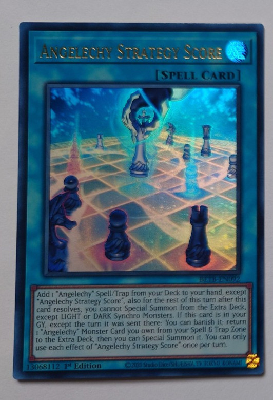 ANGELECHY STRATEGY SCORE BETB-EN092 ULTRA RARE 1st EDITION YUGIOH *NEW & MINT*
