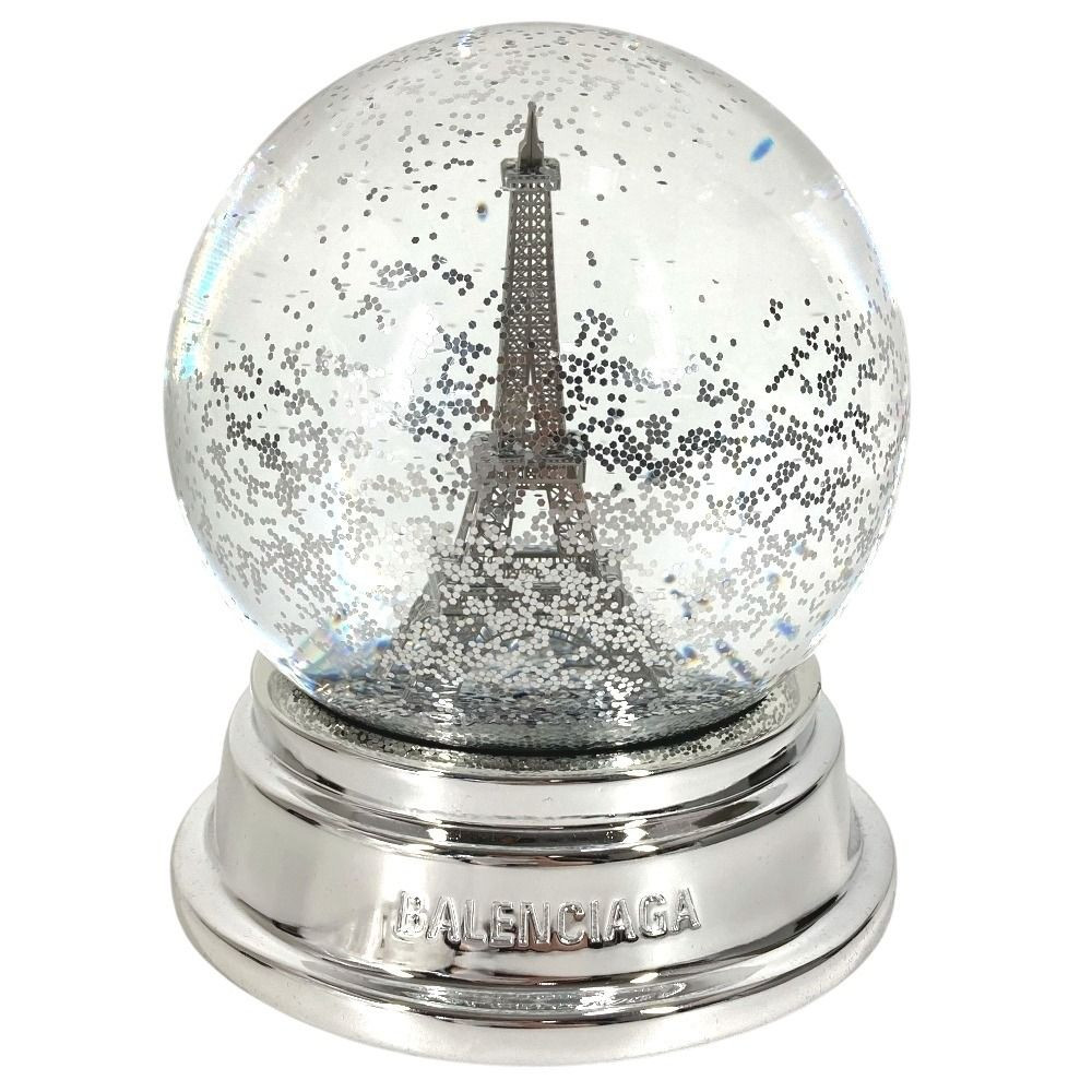 Balenciaga Snow Globe Eiffel Tower Christmas ornaments Not for sale No Box USED