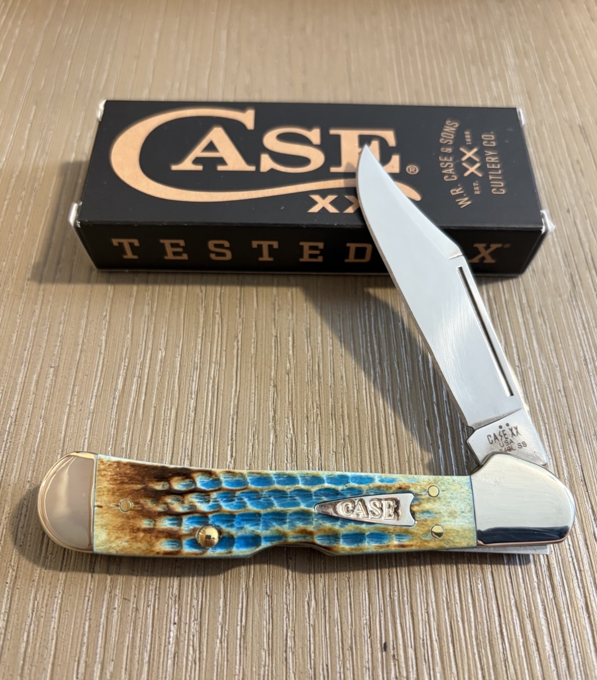 Case SMKW Exclusive Sea Dragon CopperLock Folding Knife CA25260 Sold Out 🔥 NIB