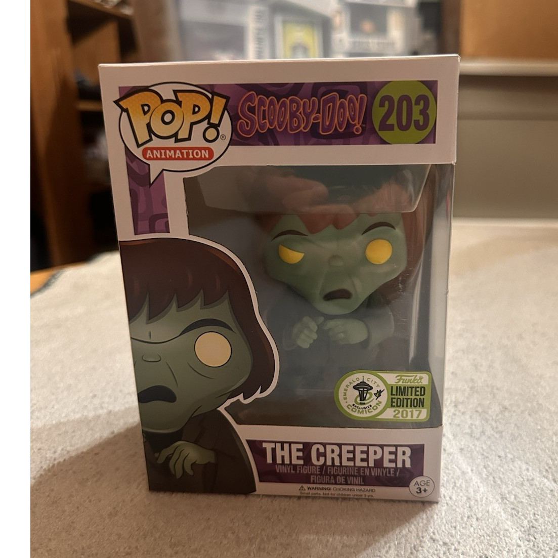 Funko Pop Scooby-Doo The Creeper #203 Limited Edition Vinyl Figure 2017