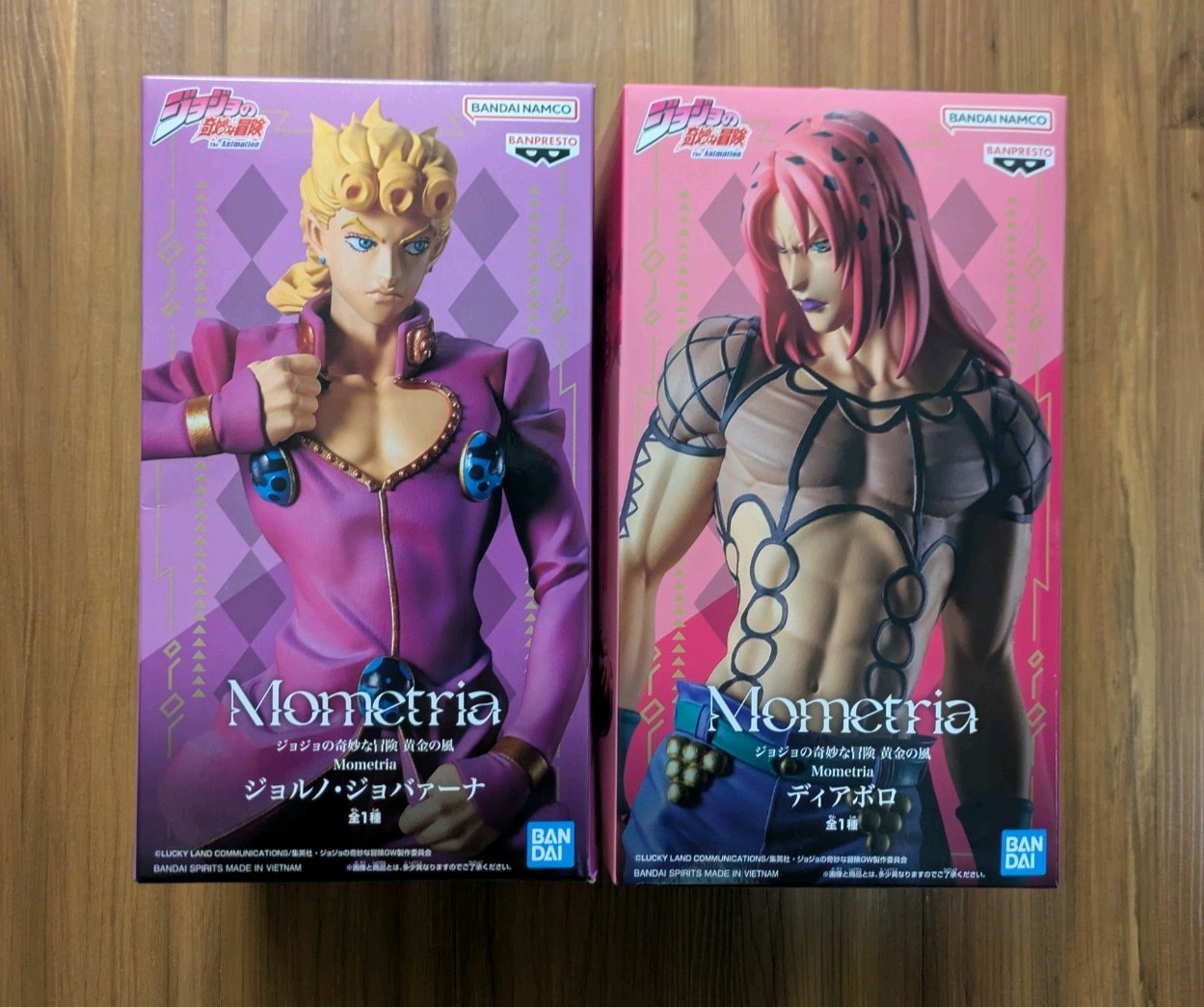 JoJo\'s Bizarre Adventure Mometria Giorno Giovanna & Diavolo Japan / New