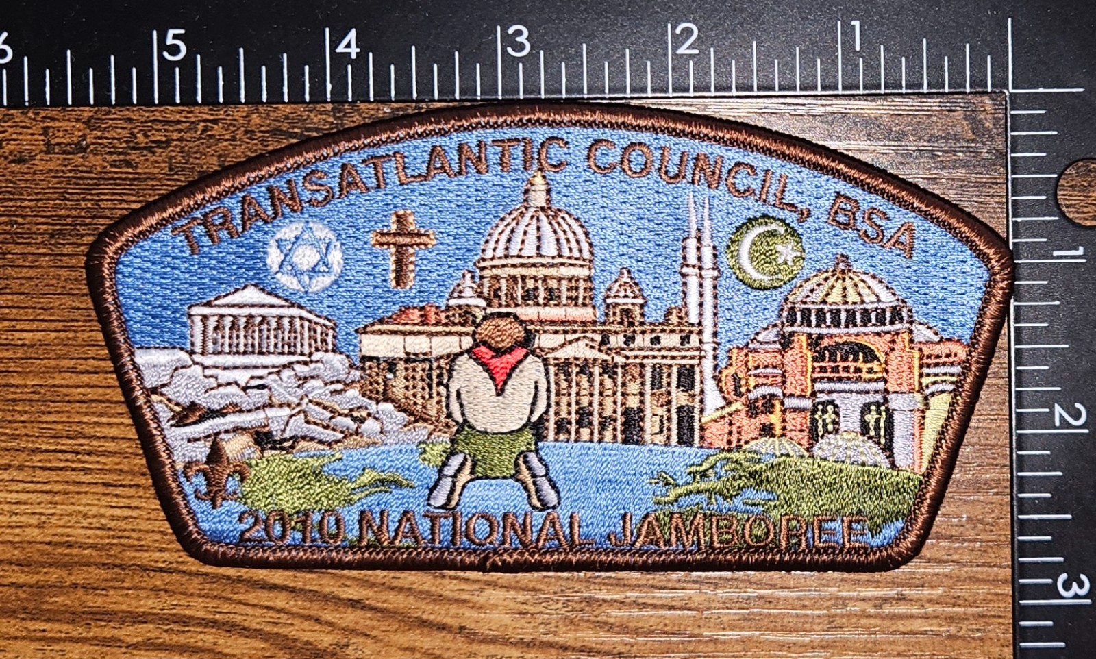 Transatlantic Council 2010 National Scout Jamboree JSP CSP Brown Border