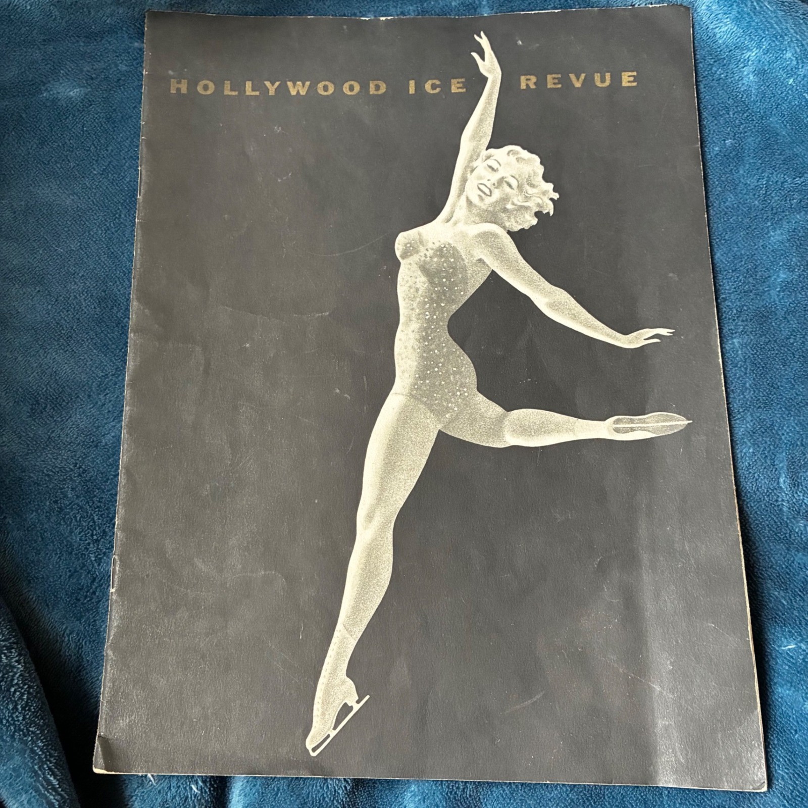 Vintage 1956 Hollywood Ice Revue Souvenir Program Arthur M Wirtz