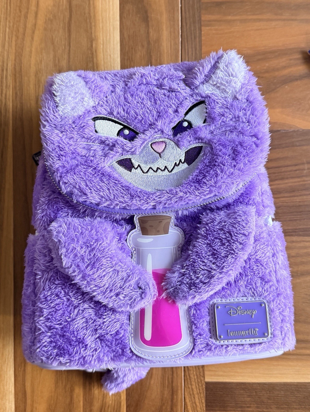 Disney Hard Tag Loungefly Yzma Cat Plush Mini Backpack the Emperor's New Groove