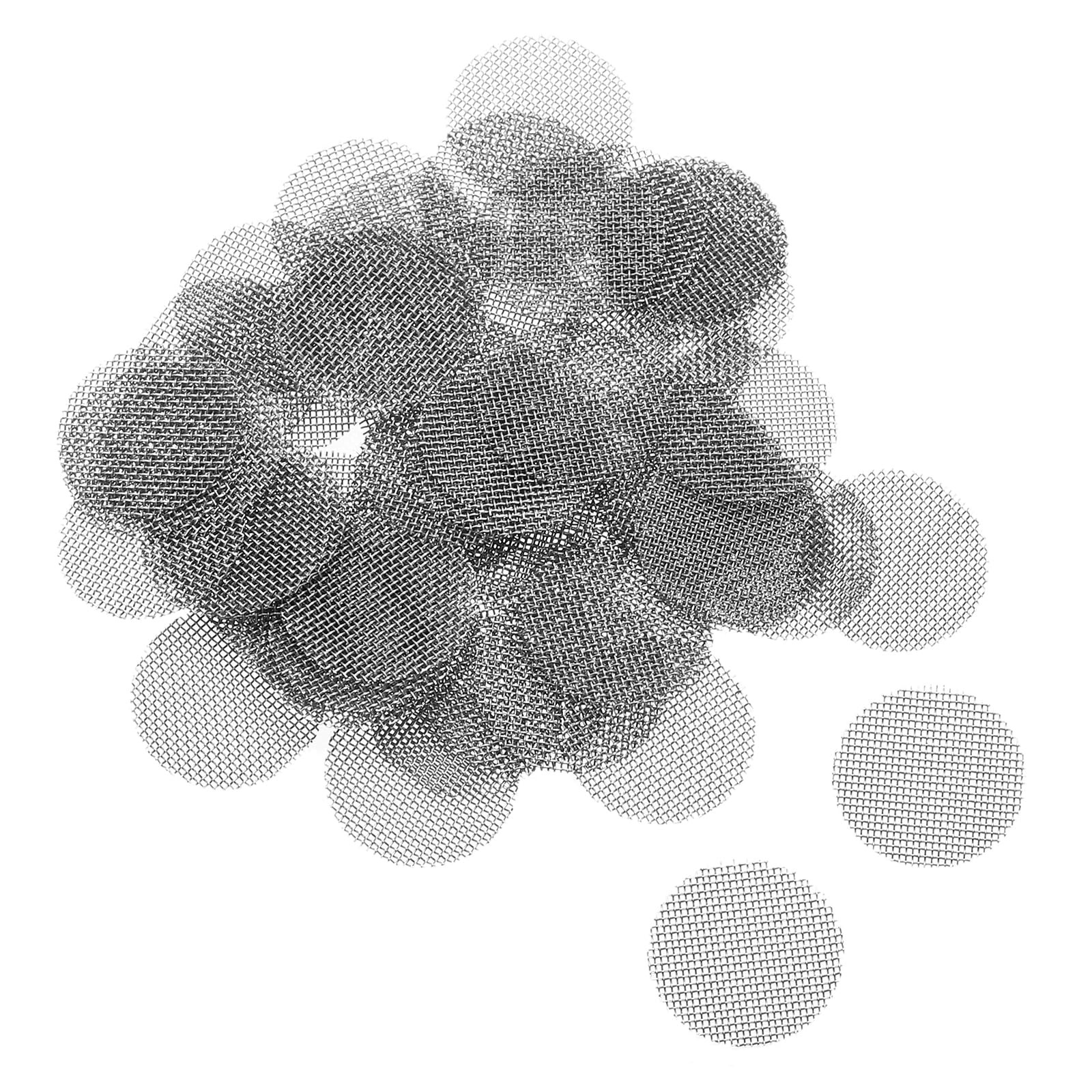 MECCANIXITY Pipe Screen Stainless Steel Screens, 1/2 Inch (12.7mm) Diameter for