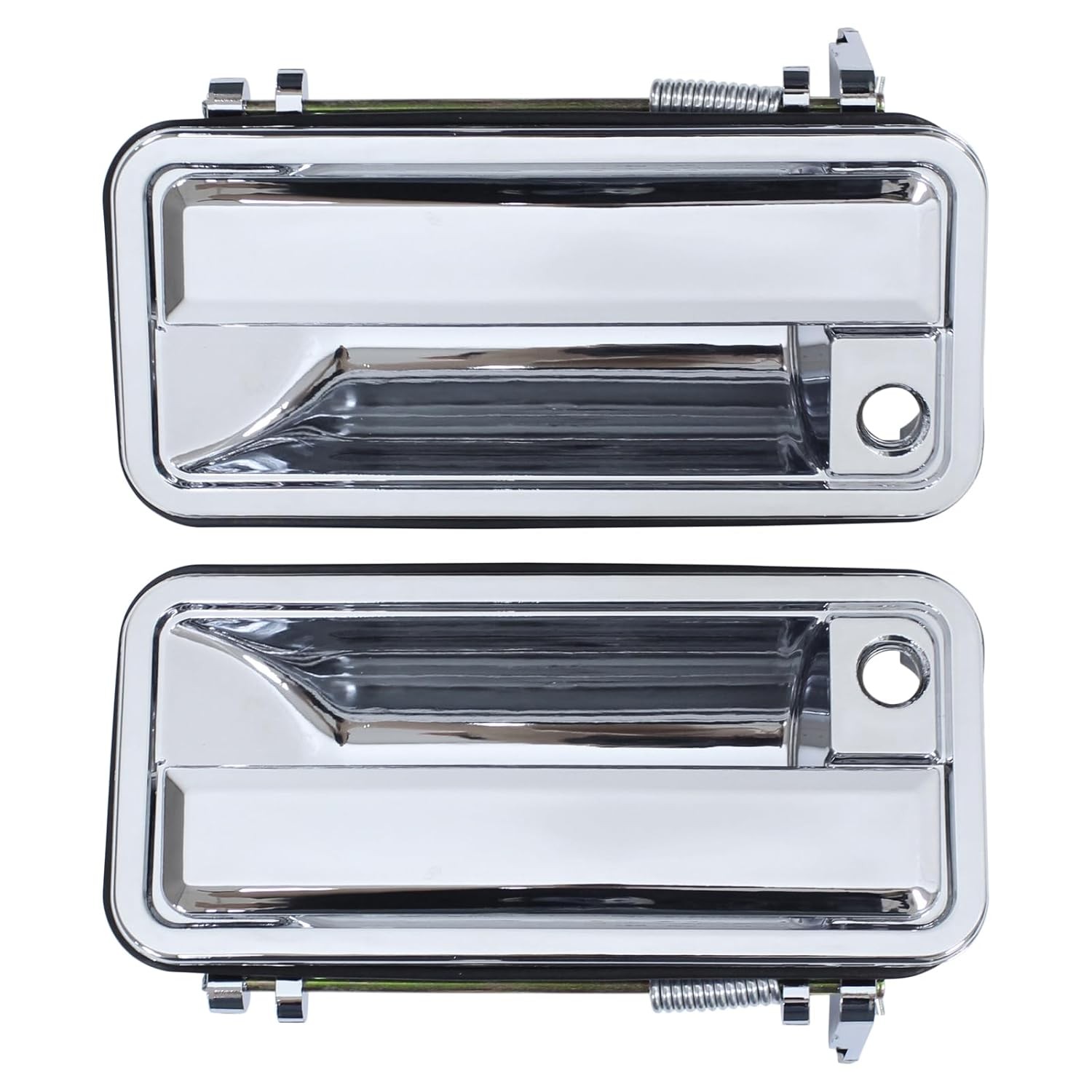 MOTOKU Pair Chrome Exterior Door Handle for Chevy GMC C1500 C2500 C3500 K1500 K2