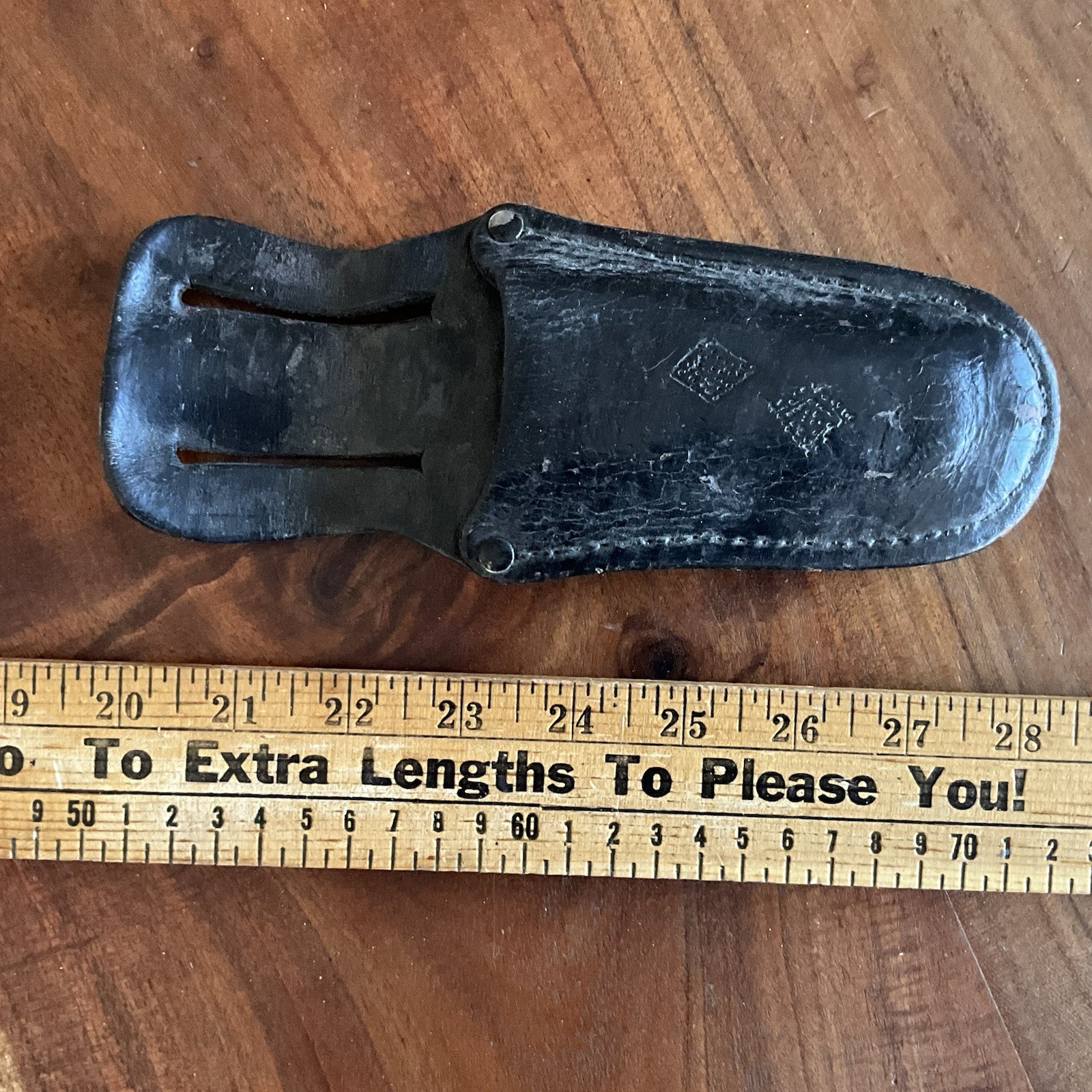 Vintage Leather Sheath Only For Fixed Blade