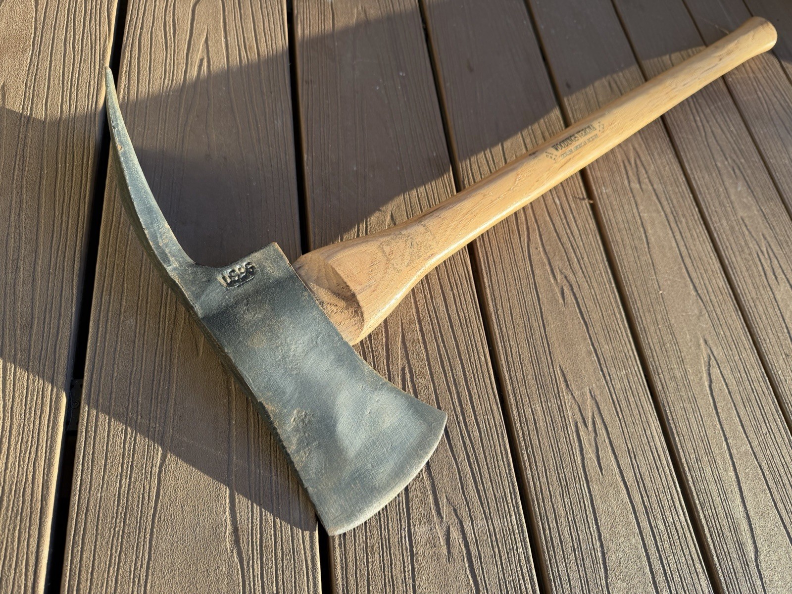 Woodings-Verona US96 Pulaski Axe 35” Firefighter Forestry Tool USA Vintage 1996 