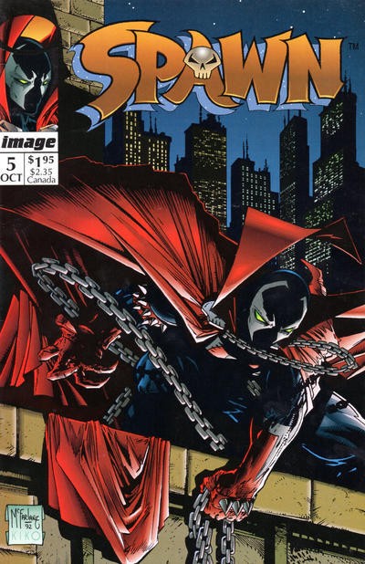 Spawn #5 (Image Comics Malibu Comics October 1992)