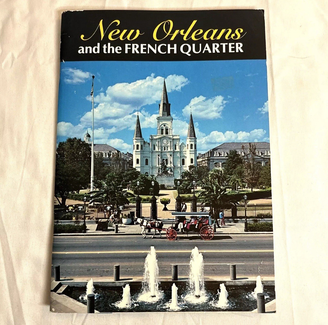 New Orleans Souvenir Booklet Pictorial Guide French Quarter Louisiana 1980s
