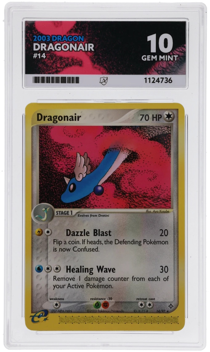 Dragonair 14/97 Ace 10 Dragon Pokemon Card Game