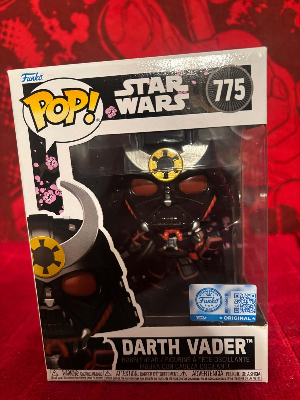 Funko Pop Star Wars Darth Vader Impressions #775 (W/POP STACK) SHIP FAST 
