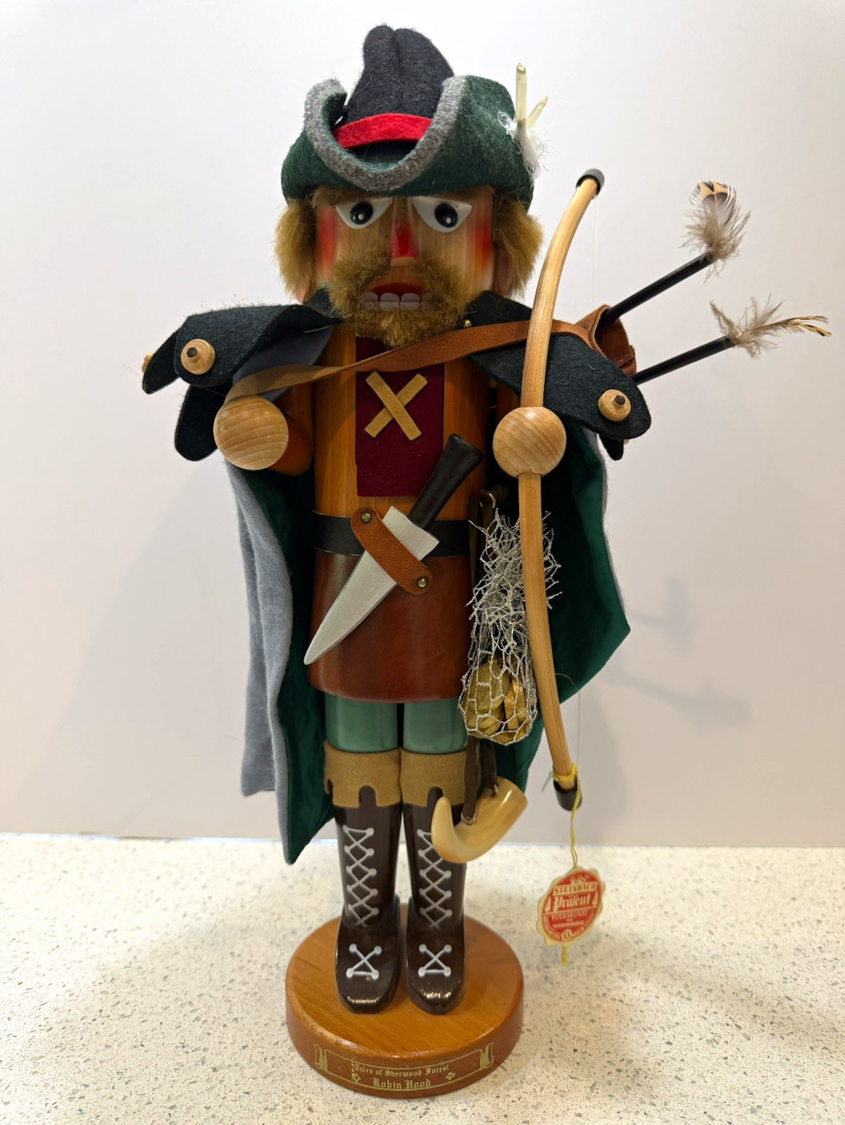 Steinbach Robin Hood Nutcracker Tales of Sherwood Forest Ltd Ed 775/7500 17\