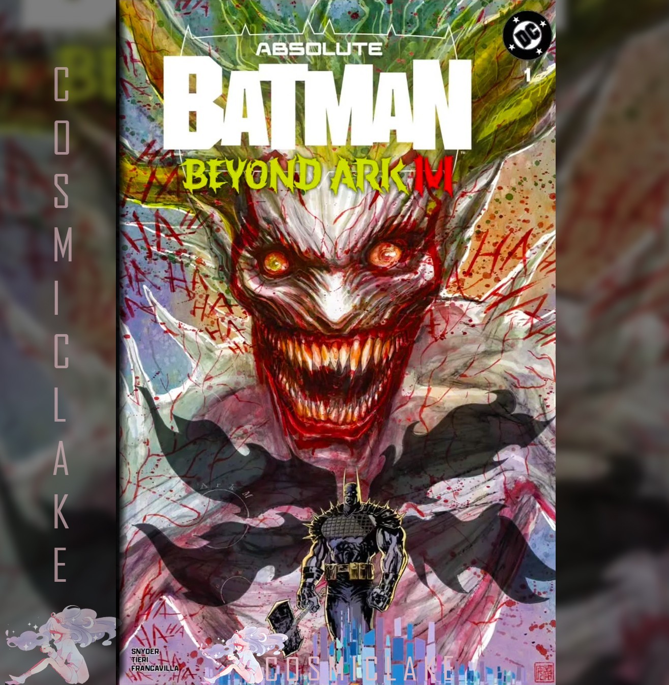 Absolute Batman Beyond Ark M Mack Exclusive Variant Ltd 1500 Presale 11/25☆