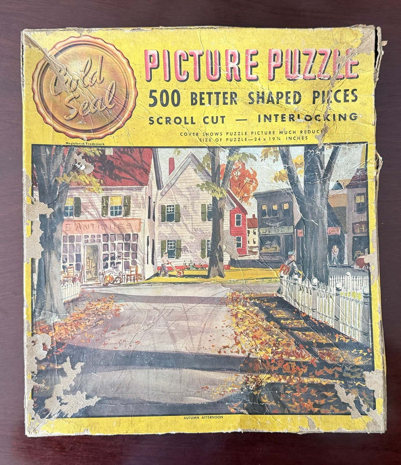 RARE Che Guevara Autographed Vintage Jigsaw Puzzle Box