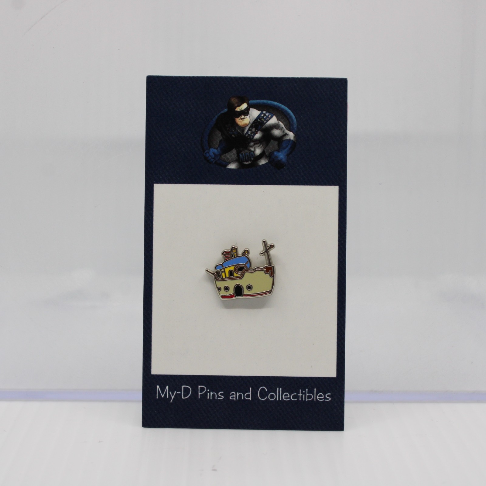 C2 Disney Parks Pin Tiny Kingdom Series 2 DLR Toontown Donald Duck Boat