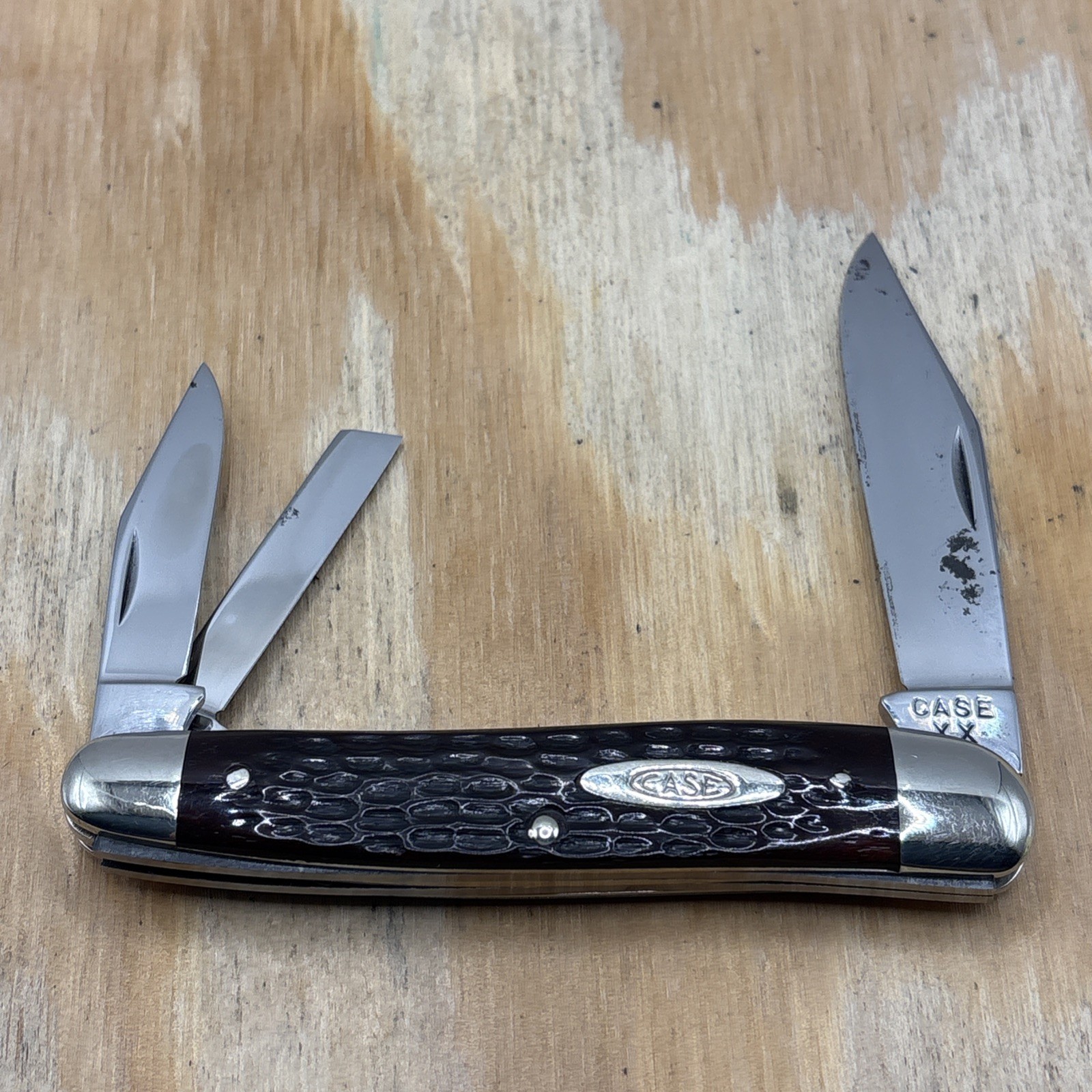 Vintage Case XX 1940-1964 6380 Carpenters Whittler Knife - Unused NM Excelllent