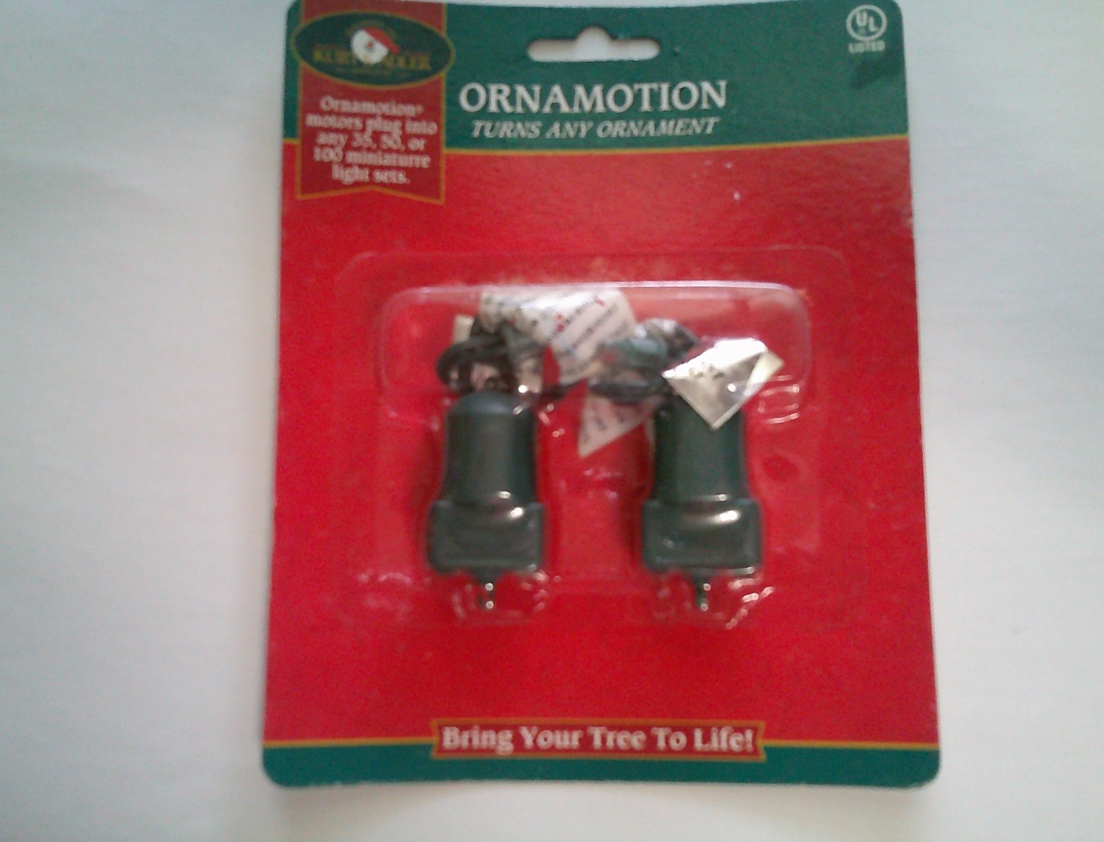 Kurt Adler ORNAMOTION 2 Ornament Spinning  Motors
