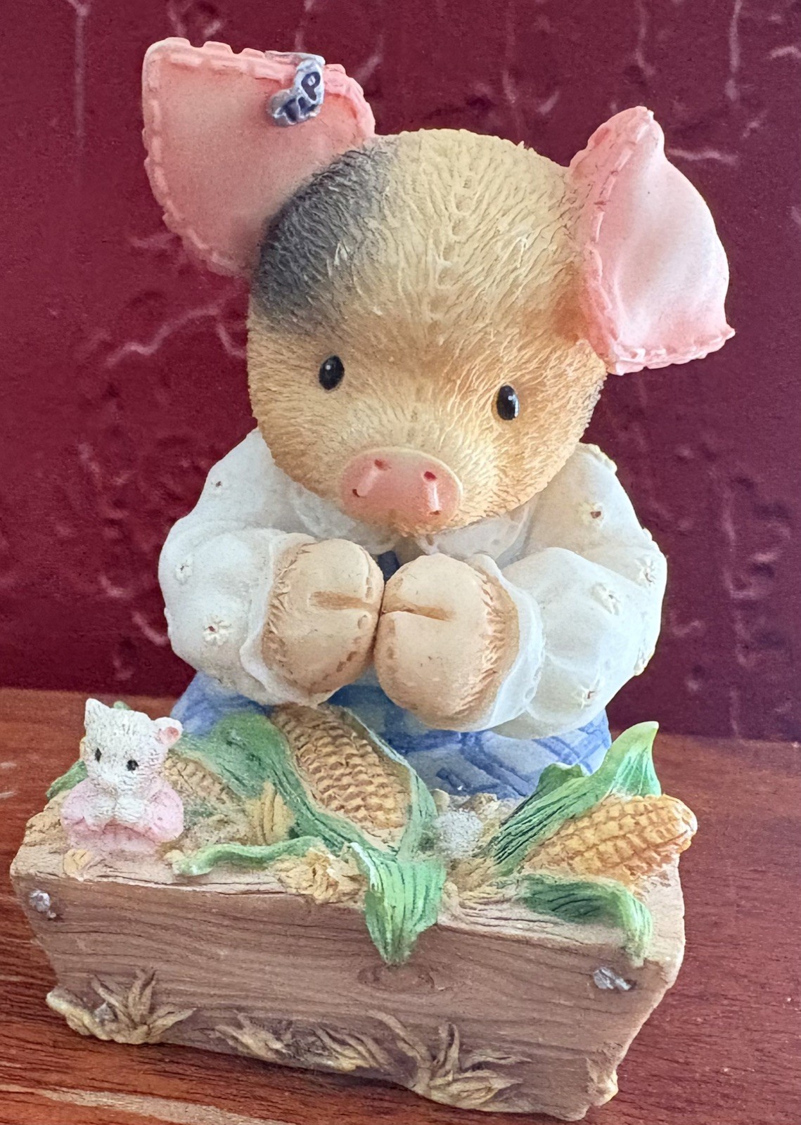 ENESCO THIS LITTLE PIGGY - BLESS THIS MESS - PIG PRAYING