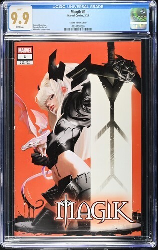 CGC 9.9 MINT MAGIK #1 🔥Alexander Lozano Variant Edition 🔥Marvel Comic Key 🔑 