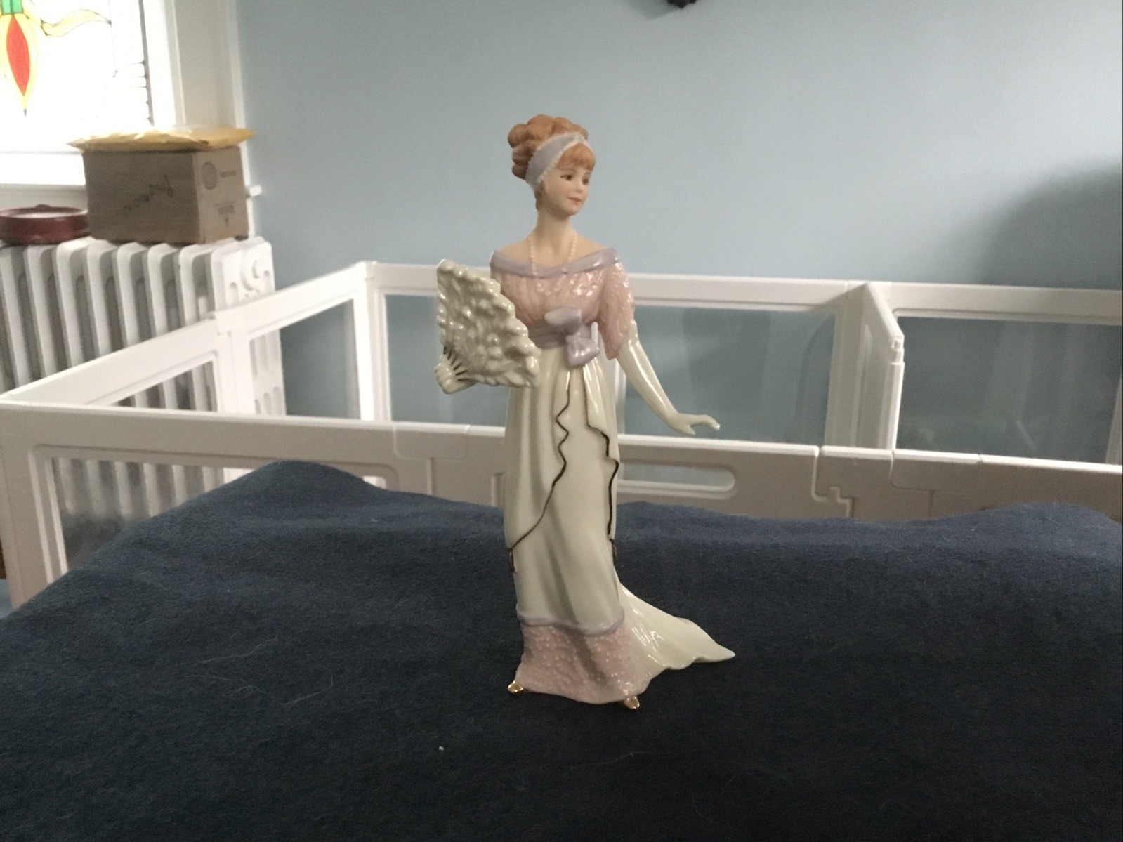 VTG Lenox Glamorous Entrance” Porcelain Lady Figurine Regency Style 6” tall VTG Lenox Glamorous Entrance” Porcelain Lady Figurine Regency Style 6” tall