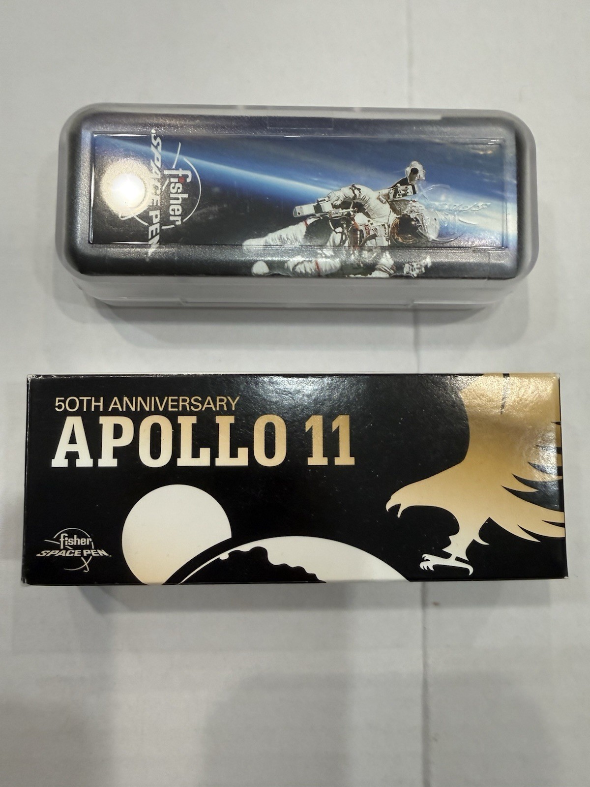 Fisher Space Pen 50th Anniversary Apollo 11 Pen Pressurized/Sealed Ink = 3x Life