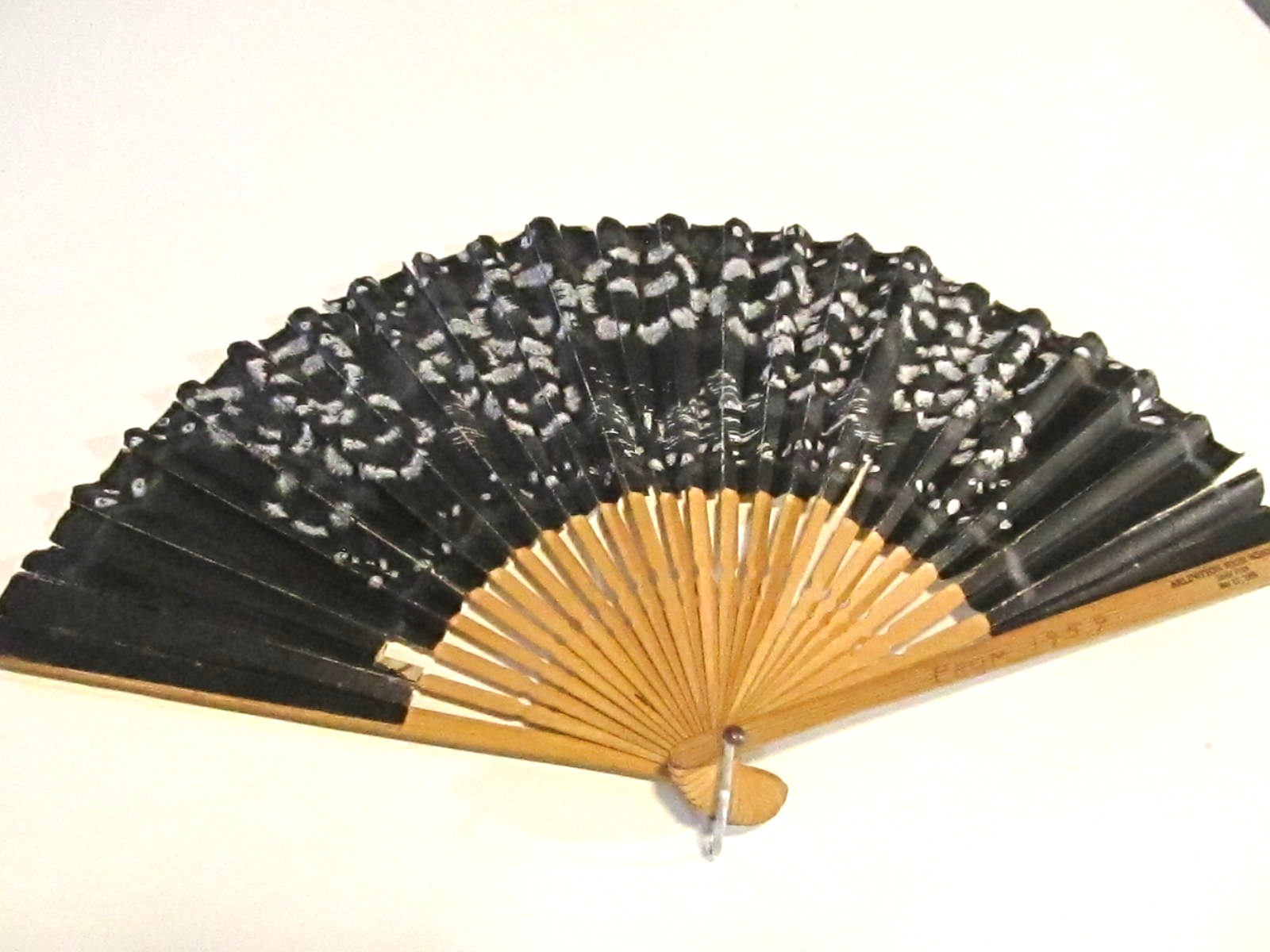 Junior Prom Folding Fan from Arlington High School on May22, 1959.