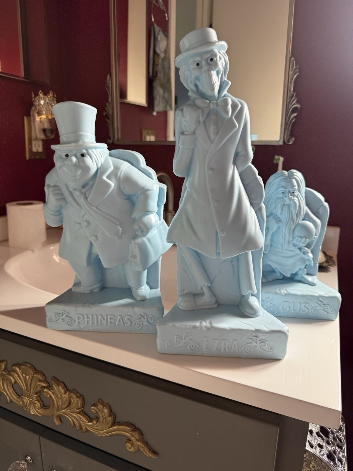 Lowe’s 2025 Halloween Haunted mansion Hitchhiking Ghost Tabletop blow-mold