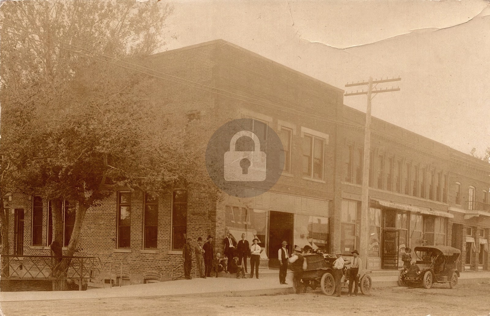 Buffalo Wyoming Early Main Street View 1909c RPPC Photo Postcard COPY