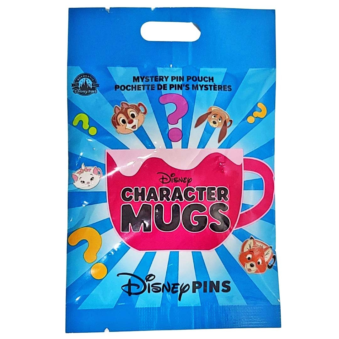 2024 Disney Parks Character Mugs Unopened Mystery Pack of 5 pins Sealed Bag