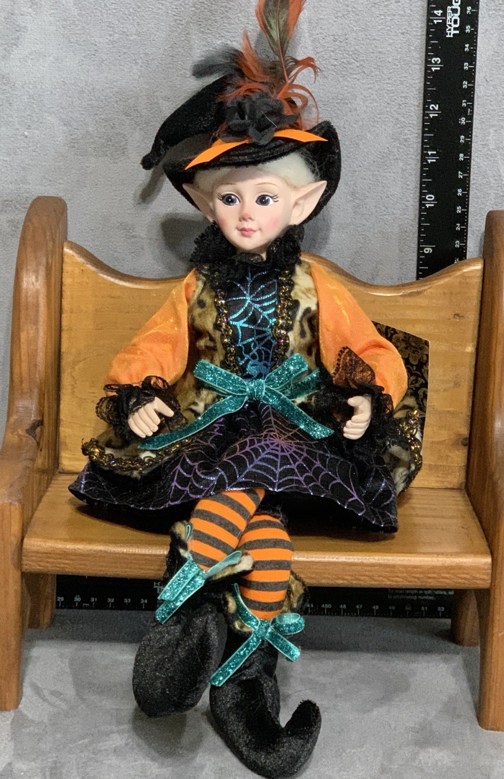 Christian Siriano New York Halloween 18” Elf Fairy Witch Shelf Sitter Poseable