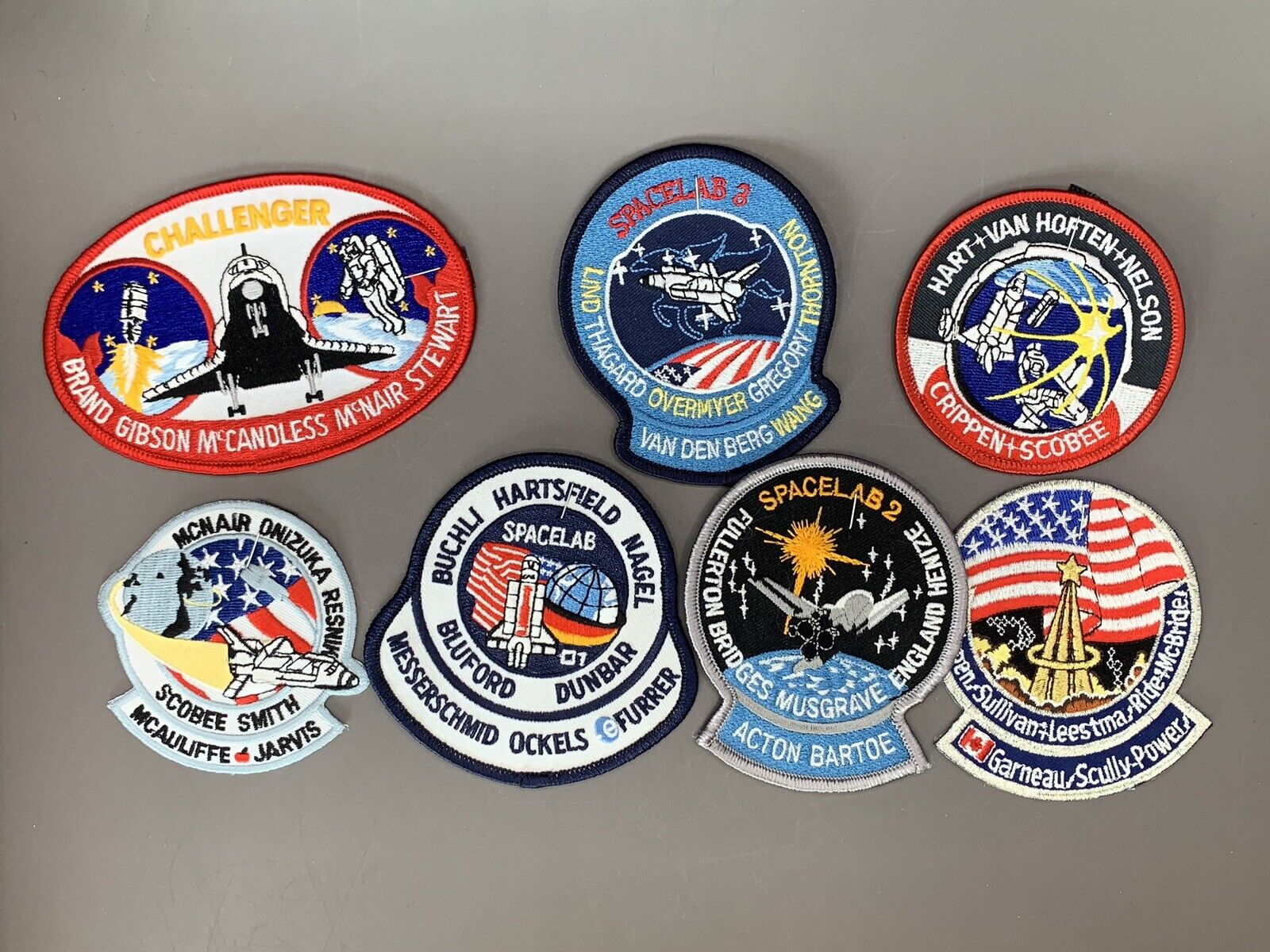 Vintage Lot X7 Space Shuttle CHALLENGER STS-51L Space lab and More