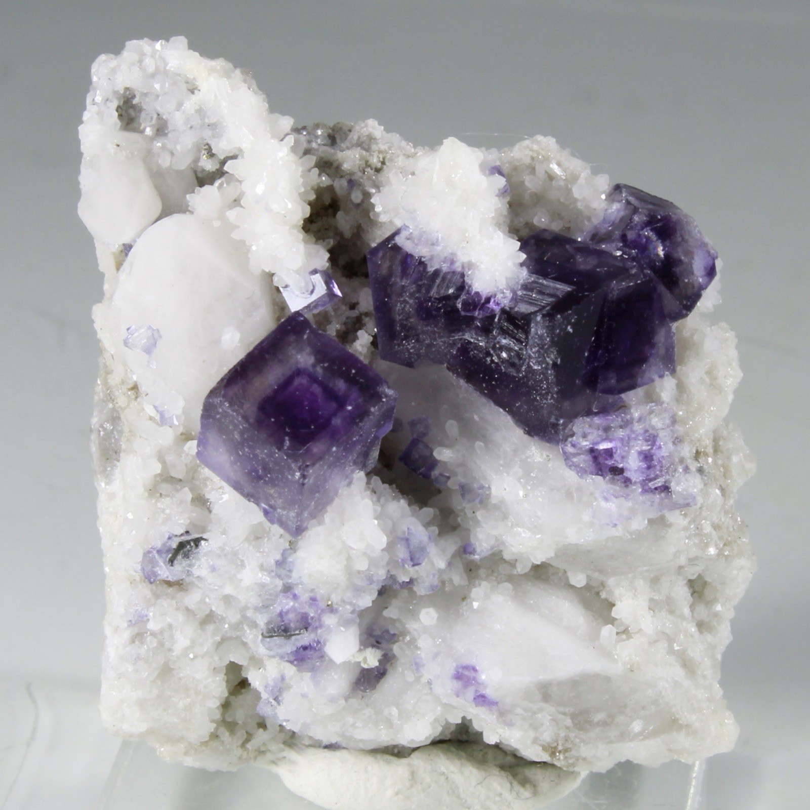 Gorgeous “WINDOW” FLUORITE on QUARTZ - Yaogangxian Mine, Hunan Province, China
