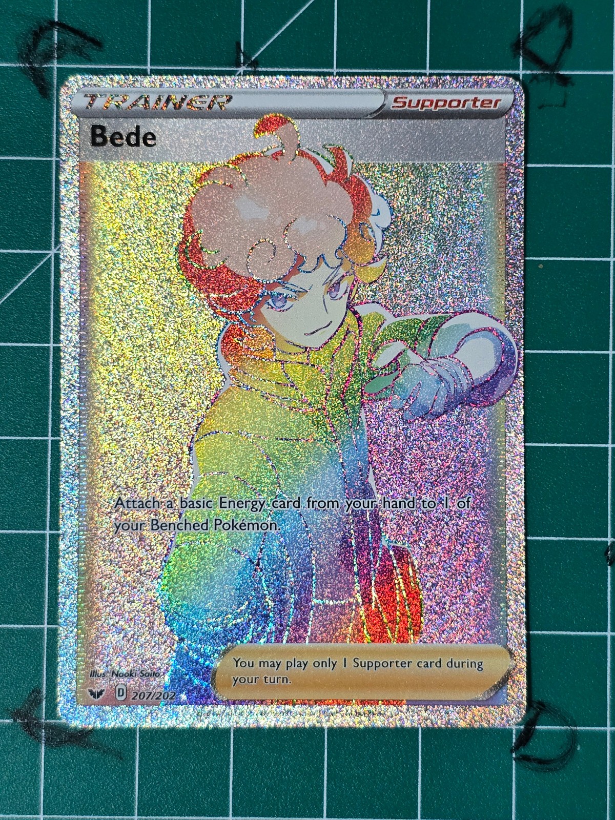  Bede #207 Pokemon Sword & Shield 
