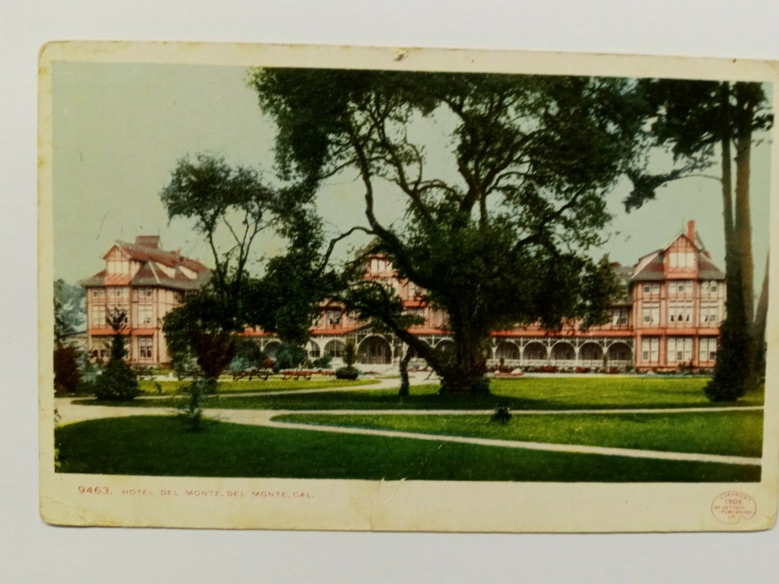 Hotel Del Monte California Vintage Postcard Monterey Ca