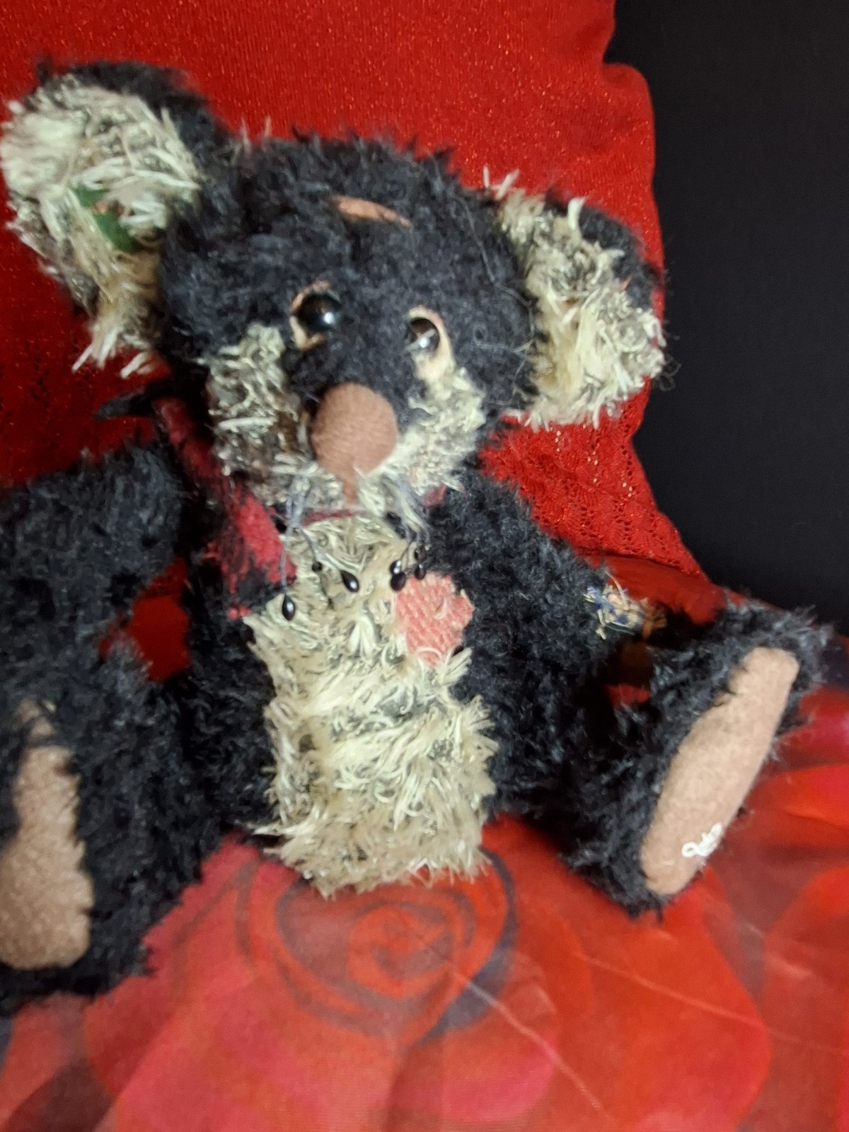 Vintage 2002 Ganz Cottage Patchy HoBo Mouse Collectable Lorraine Chien