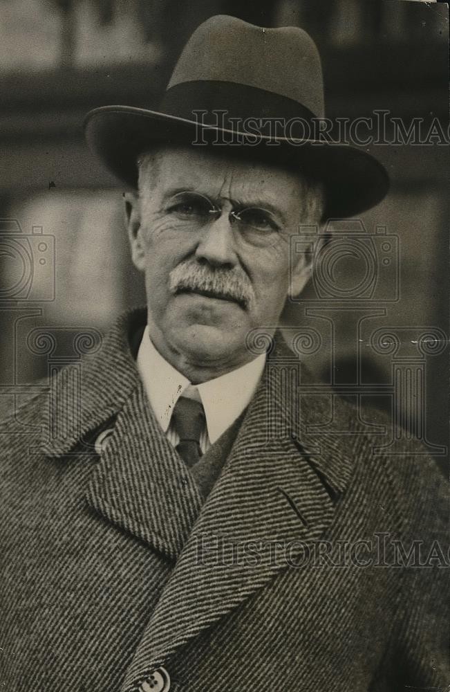 1927 Press Photo President John Grier Hibben of Princeton University