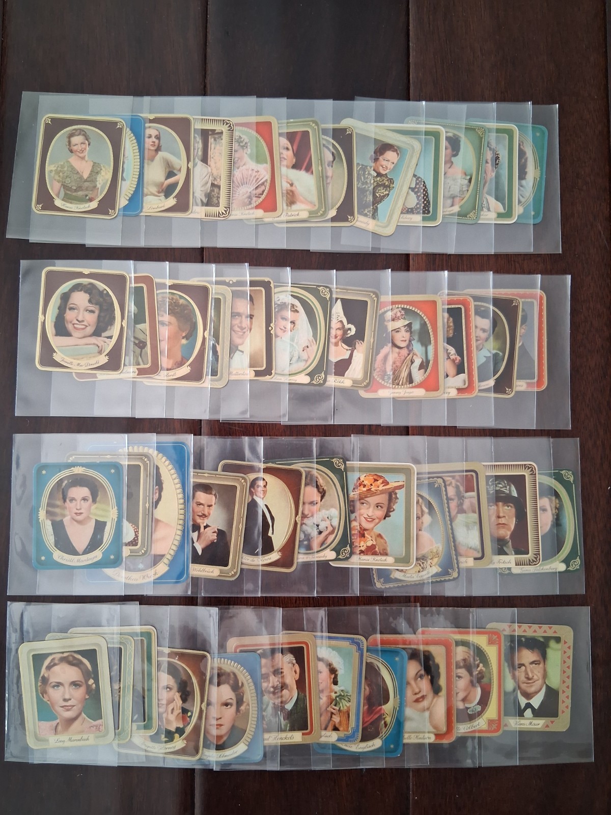 1937 GARBATY Lot of 45 Carole LOMBARD Marlene DIETRICH x2 Claudette COLBERT +++