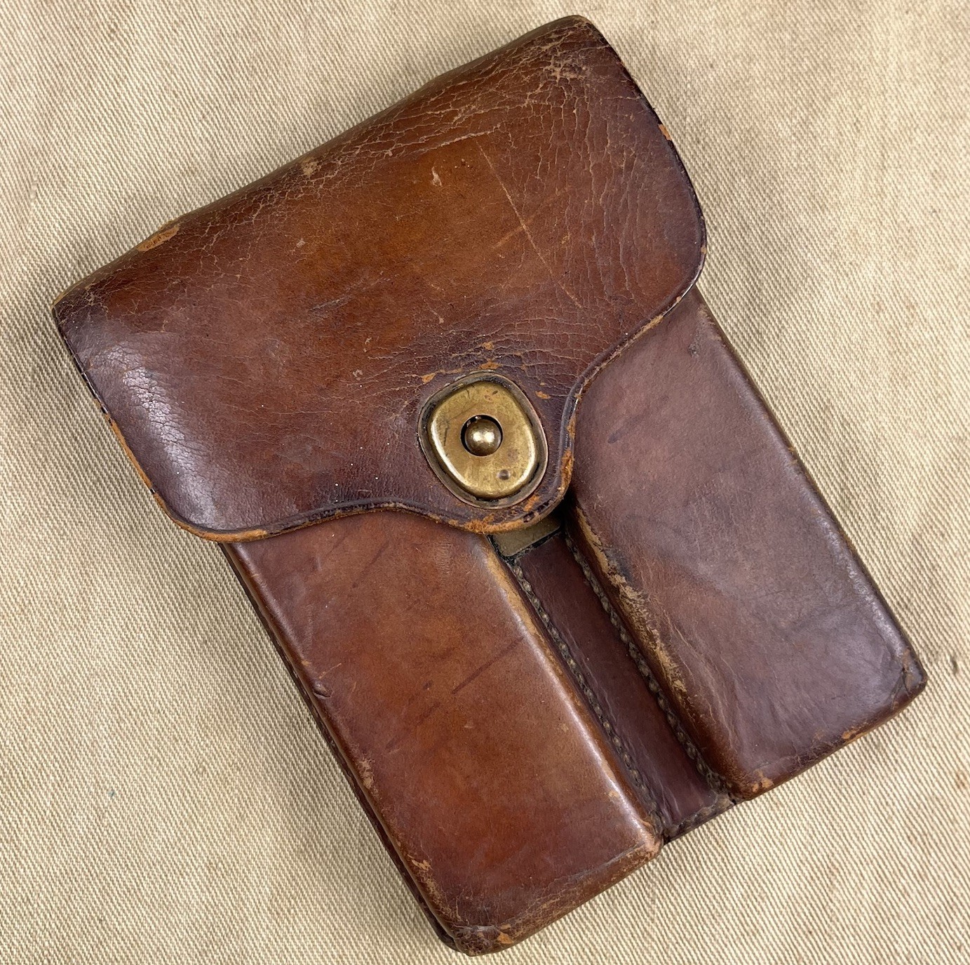 Original 1922 Dated US M1916 Magazine Pouch Colt M1911A1 .45acp Pistol 1911 Original 1922 Dated US M1916 Magazine Pouch Colt M1911A1 .45acp Pistol 1911